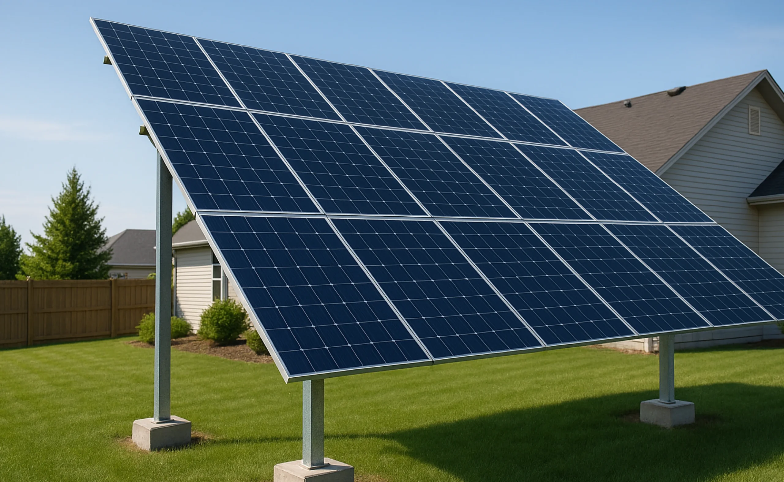 15kW Residential Elevated Solar PV System