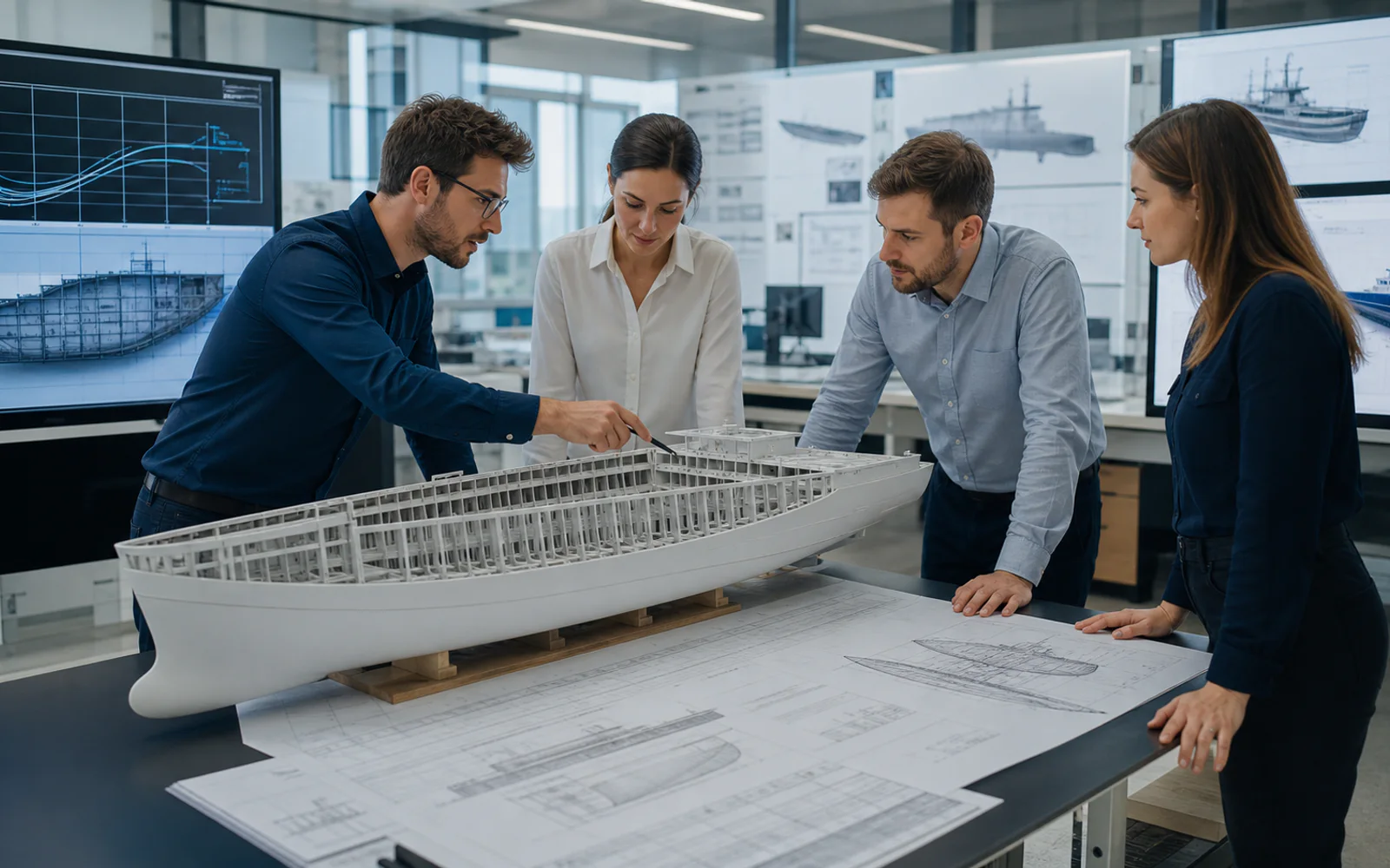 New Naval Architecture Team Onboards
