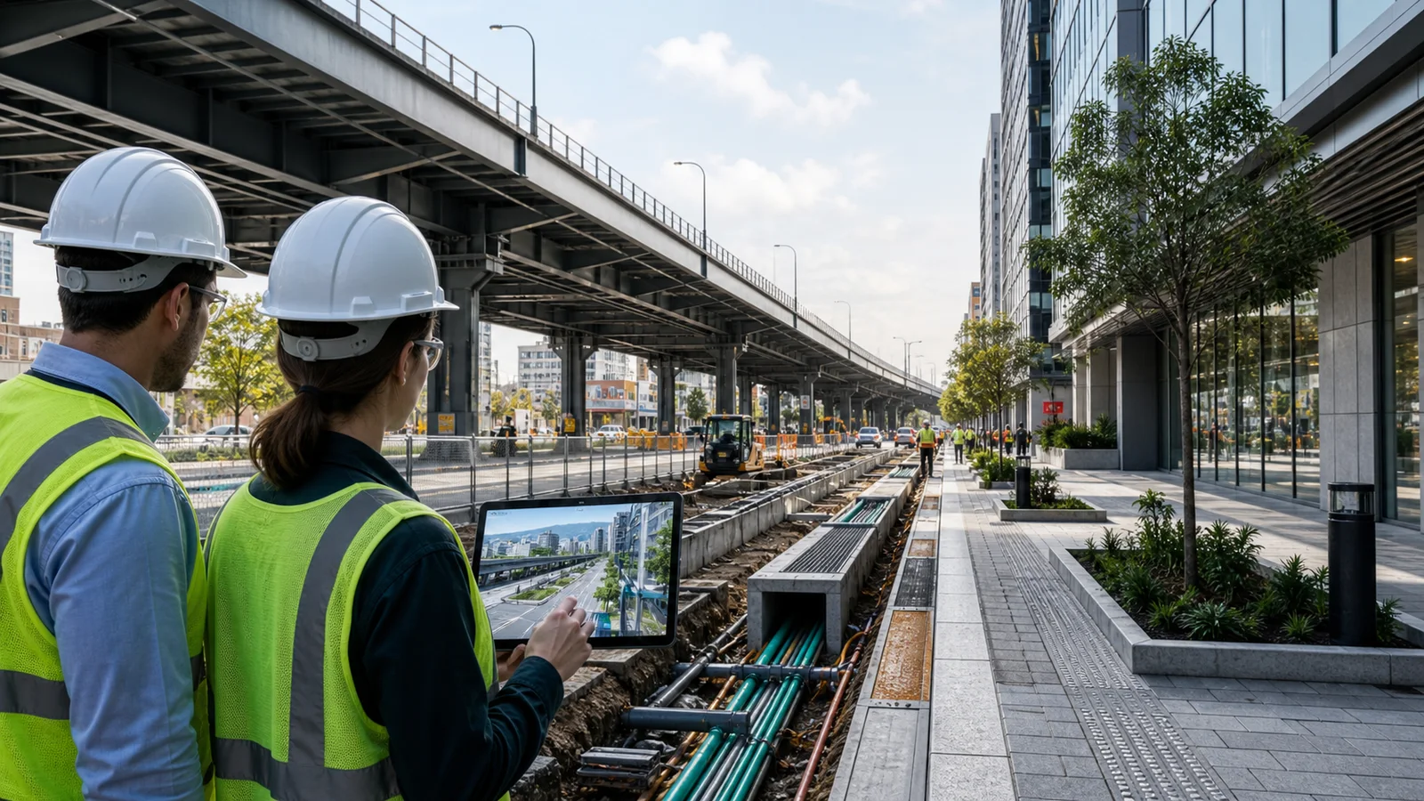 Modifying Infrastructure using New Civil Engineer Design Ideas.