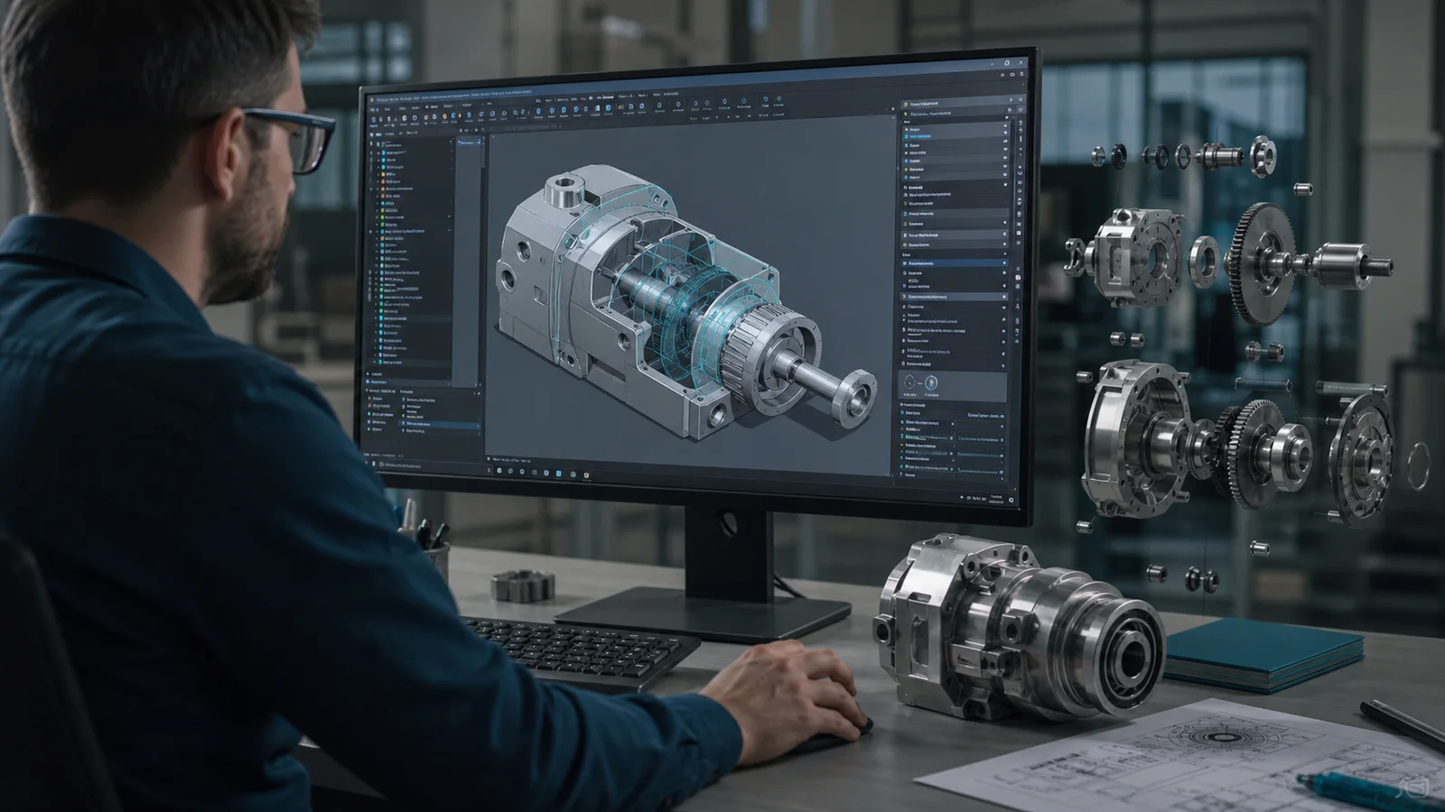 3D Parametric Modeling for Real Products