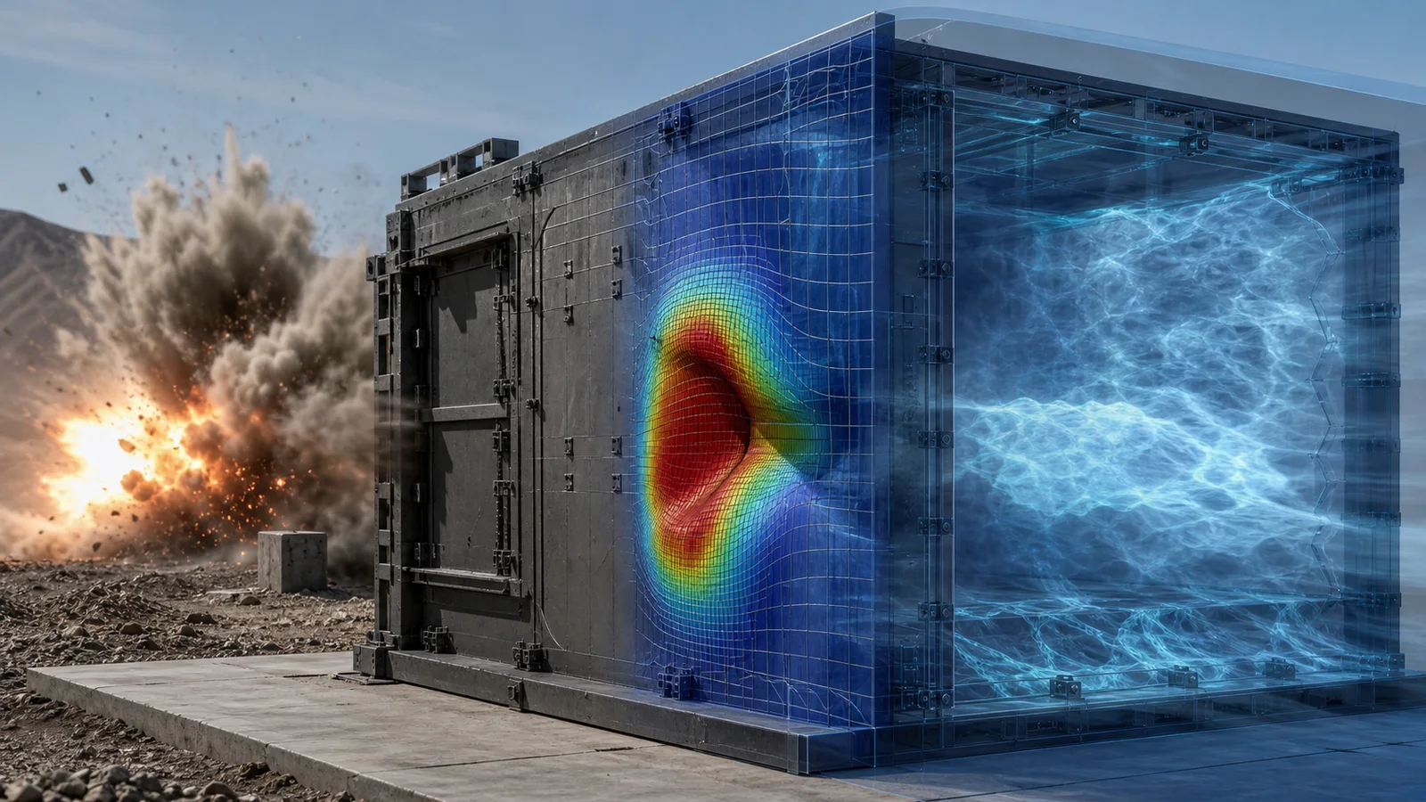 Survival Mode: Blast Analysis and Fluid-Structure Interaction (FSI)