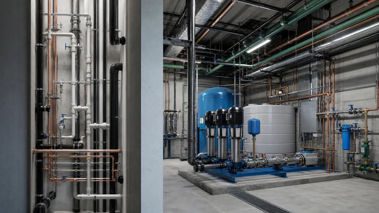 Core Components of MEP Plumbing Design
