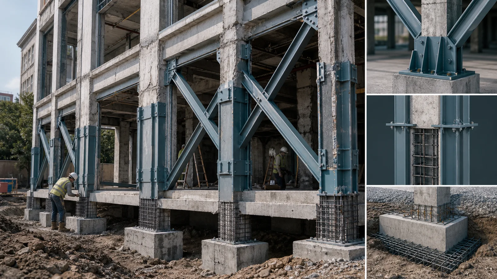 Our mitigation structural engineering plan consists of:
