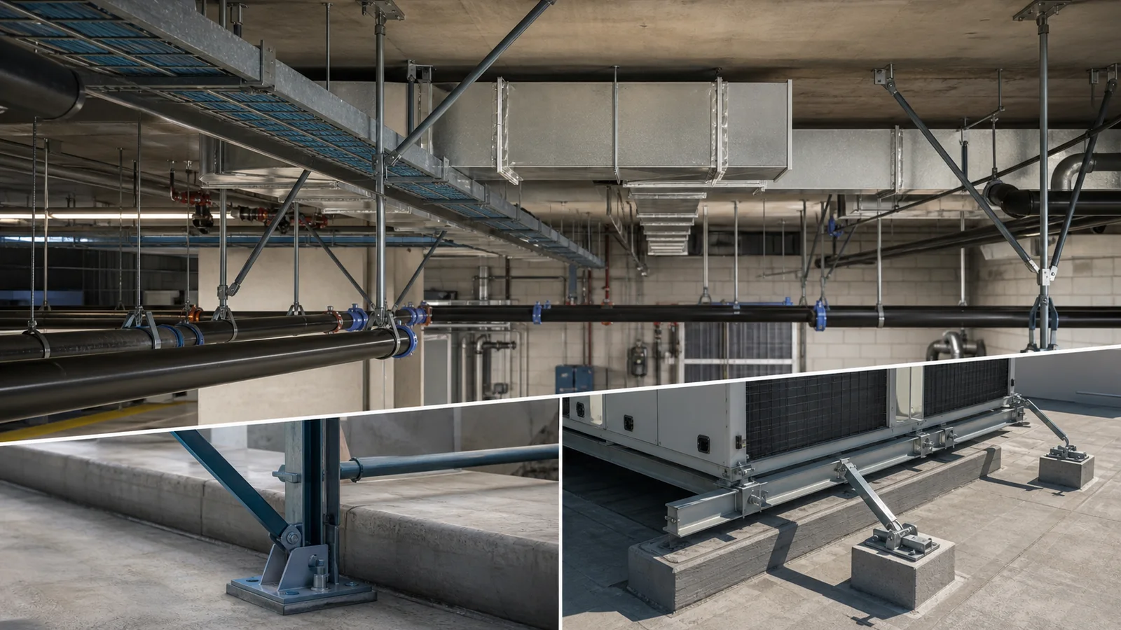 What Fluxiss Covers in Our Seismic Support & Bracing Engineering