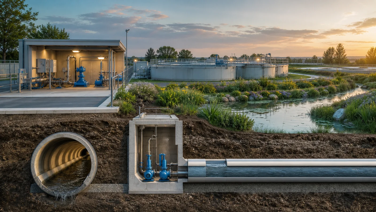 Wastewater and Sewer Systems: The "Grey to Green" Shift