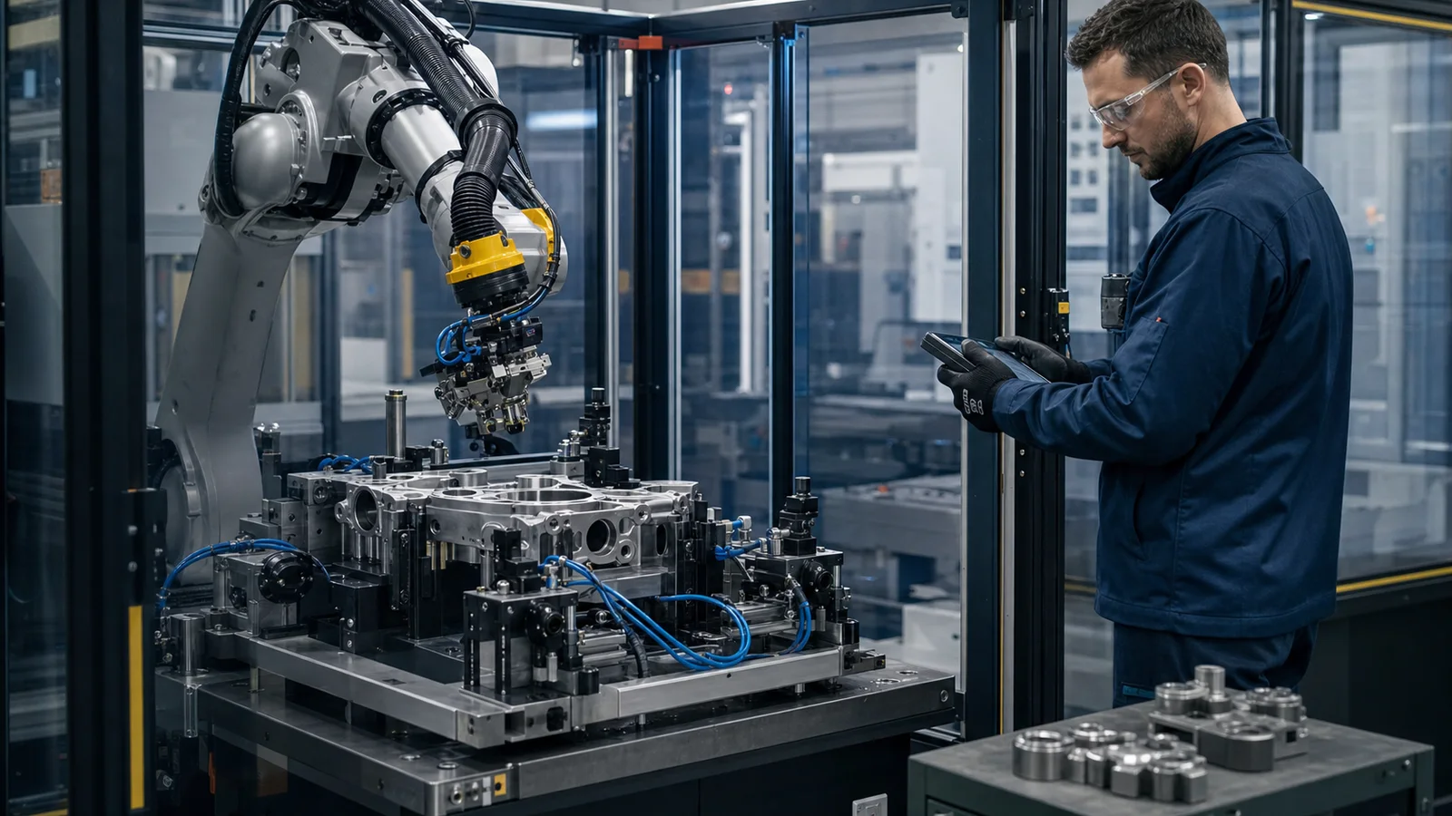 Fixture Design for Automation and Robotic Cells